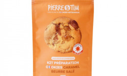 Pierre & Tim Cookies - Kit préparation cookies caramel beurre salé