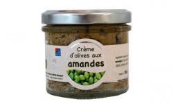 Les amandes et olives du Mont Bouquet - Crème d'olives et amandes 100 g