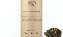 Esprit Zen - Thé Vert "Parfum d'oranger" - fleurs d'oranger - Boite 100g