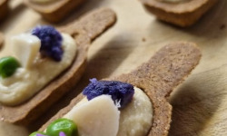 L'Atelier Contal - Paysan Meunier Biscuitier - Cuillères apéritives à Croquer pure farine de lentilles vertes x10