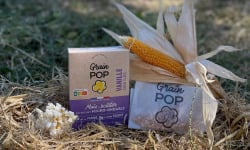 Grain Pop - Maïs à Popcorn saveur Vanille - 10 étuis
