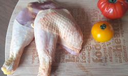 Les Volailles de la Garenne - Cuisses poulet fermier Label Rouge x 4