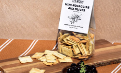 Les Niçois - Mini-focaccias Aux Olives De Papi Armando 200g