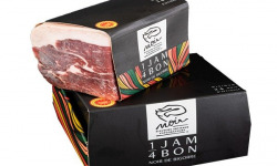 Mamy Suzanne Occitanie - 1/4 Jambon Porc Noir de Bigorre, sans os, sans couenne - Affinage 24 mois - Format 925g