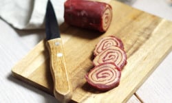 Ferme de Pleinefage - Roulé de magret au foie gras 100g