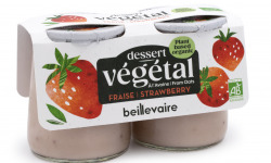 BEILLEVAIRE - Dessert Brassé Végétal - Fraise