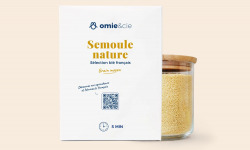 Omie - DESTOCKAGE - Semoule nature de blé dur - 500 g