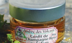 Safran des Volcans - Confit de Champagne Rosé au Safran Bio 40g