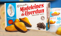 Les Véritables Madeleines de Liverdun - Boîte De 10 Véritables Madeleines De Liverdun Chocolat Noir