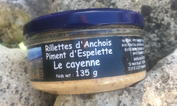 Saveurs Océanes IO - Rillettes d'anchois piment d'Espelette