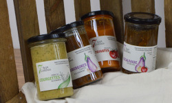 Sept Collines - Lot de 4 sauces artisanales aux légumes d'été français - 4 x 240 g