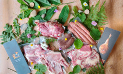 Ferme AOZTEIA - [Précommande] Colis De Viande Fraîche De Porc Basque Kintoa Aop - 5kg