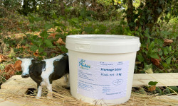Lait Prairies du Boulonnais - Fromage blanc nature au lait entier Seau 5kg