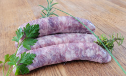 Le Pré de la Rivière - [Précommande] Saucisses de porc Blanc de l'ouest x 4 - 500g