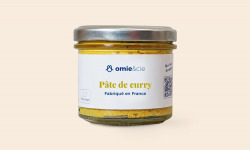 Omie - DESTOCKAGE - Pâte de curry jaune-piquant léger - 105 g
