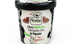 Les Glaces du Semnon - La Mémère - Glace au chocolat 100% bio 500ml