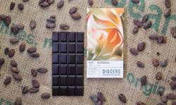 Diggers Manufacture de chocolat - Tablette chocolat noir 75% bean to bar