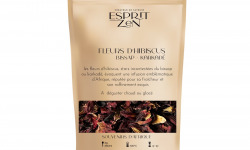 Esprit Zen - Fleurs d'Hibiscus - Bissap - Karkadé - Sachet zip 50g