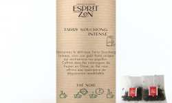 Esprit Zen - Thé Noir " Tarry Souchong " Intense - Fumé- Boite de 20 Infusettes