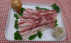 Ferme Tradi-Bresse - Poitrine fraiche de porc plein air 4 tranches