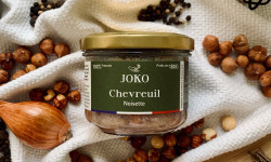 JOKO Gastronomie Sauvage - Terrine de chevreuil aux noisettes 90G x 24