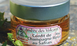 Safran des Volcans - Confit de Champagne Rosé au Safran 40g