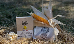 Grain Pop - Maïs à Popcorn Nature - 3 sachets