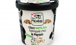 Les Glaces du Semnon - La Mémère - Glace au café 100% bio 500ml