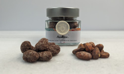 Acaoyer - Fèves de cacao enrobées chocolat noir 70%