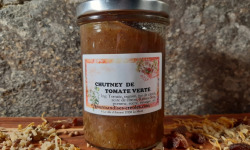 Gourmandises Créoles - Chutney de Tomate verte - Douceur acidulée
