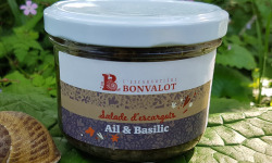 L’escargotière BONVALOT - Salade d'Escargot Ail et Basilic 90g