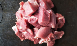 Elevage " Le Meilleur Cochon Du Monde" - Porc Plein Air et Terroir Jurassien - Sauté d'épaule de porc Duroc à mijoter - 820g
