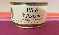 Le Confit d'Ascain - Pâté D'ascain, 20% de foie gras de canard