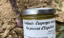 Asperges Guirao - Tartine d'asperges vertes au piment d'Espelette 100g