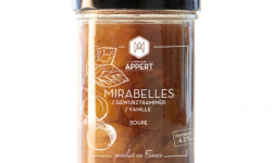 Monsieur Appert - Mirabelles/gewurztraminer/vanille -  Dessert - fruits au sirop
