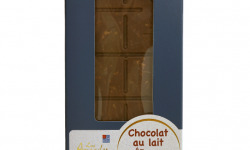 Les amandes et olives du Mont Bouquet - Tablette de Chocolat au Lait, Amandes et Flocons d'Avoine