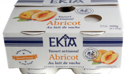 Bastidarra - Ekia - Yaourt Abricot Brassé 4*125 gr