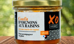 XO Gourmet - Confit d'oignons aux raisins et au cognac 90g