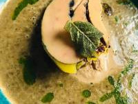 Des Poules et des Vignes à Bourgueil - 4 Escalopes de foie gras de canard  cru