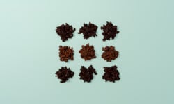 Basile et Téa - Rochers Suisses de chocolat Noir 72% et Lait 39%   220g - 16 pièces