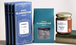 Barre Clandestine - Coffret de chocolat bean to bar - 50 Nuances de noir - 570g
