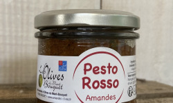 Les amandes et olives du Mont Bouquet - Pesto Rosso Amandes