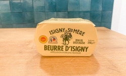 La Fromagerie PonPon Valence - Beurre demi sel gros grains d'Isigny AOP