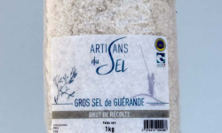 Artisans du Sel - Sel de Guérande Brut de Récolte 1kg