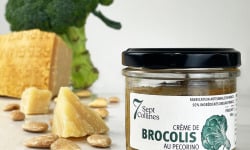 Sept Collines - Crème de brocolis au pecorino & amandes - 12 x 100 g