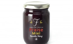 La Fraiseraie - Confiture fraise miel 345g