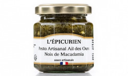 L'Epicurien - Pesto Artisanal Ail des Ours Noix de Macadamia - 100g