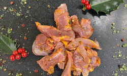 Terre de Gallie - Emincés de faisan mariné curry coco