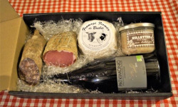 Charcuterie Mannei - Coffret Cadeau Charcuterie, Fromage et Vin Corse