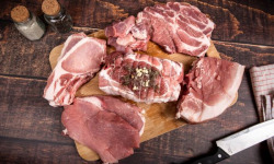 La Ferme du Mas Laborie - Colis de viande de porc nature - 6 kg